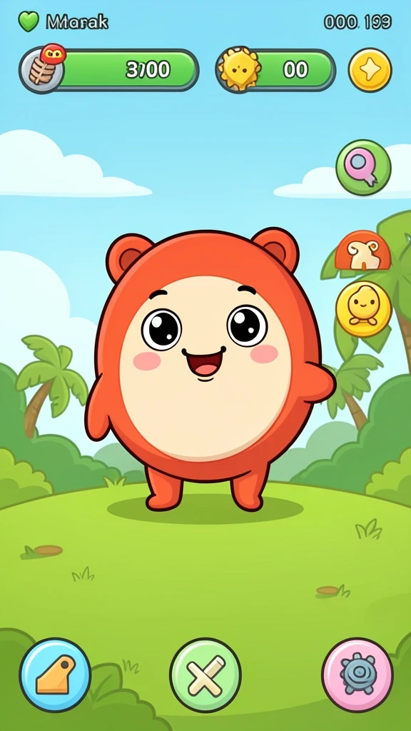 Memperlihatkan fitur multiplayer dengan teman-teman.
