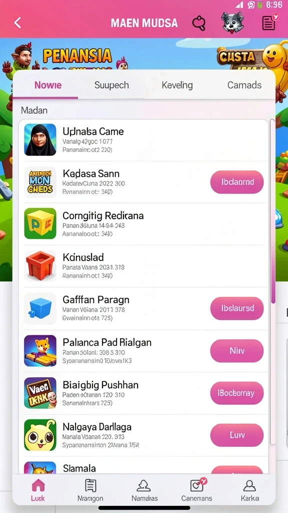 Level yang menantang dan penuh kejutan.