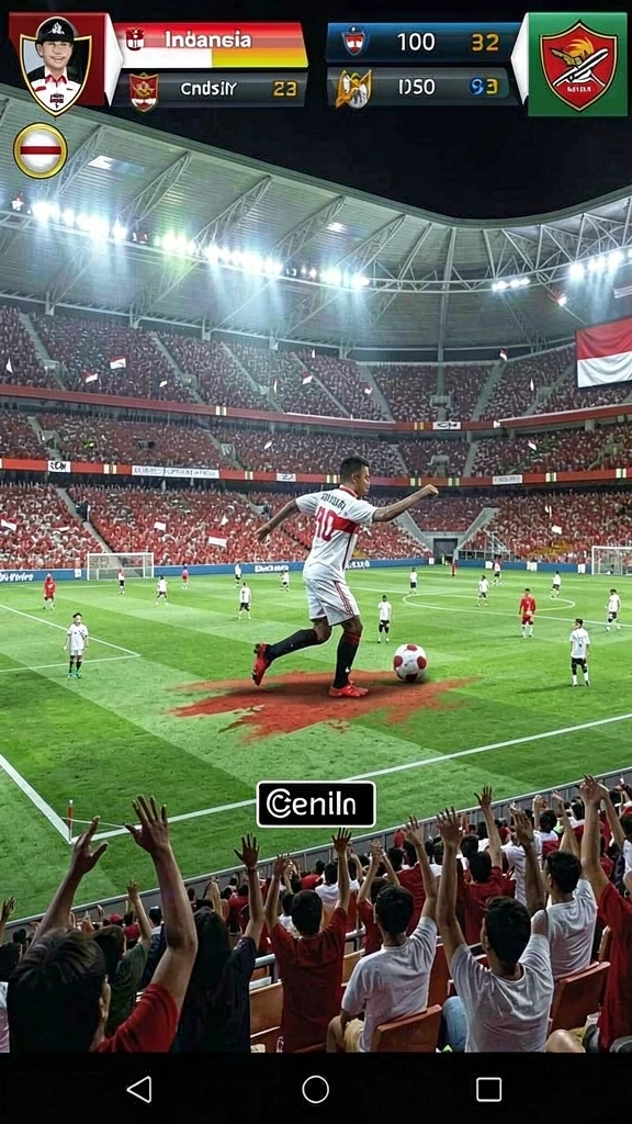 Keseruan saat bermain mode multiplayer dengan teman.