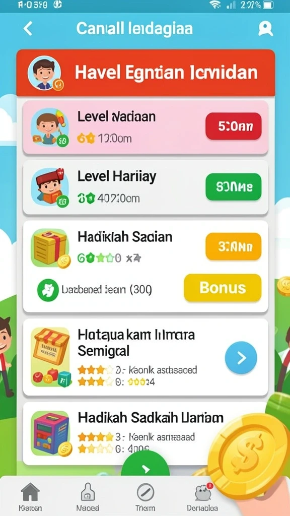Bonus menarik untuk pengguna baru.