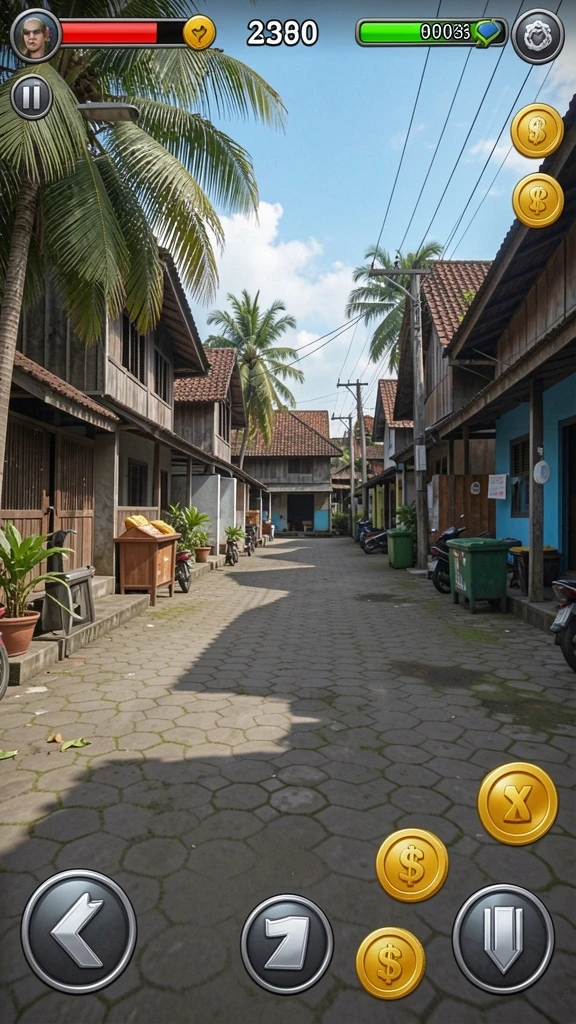 Mode permainan yang bervariasi dan menarik.