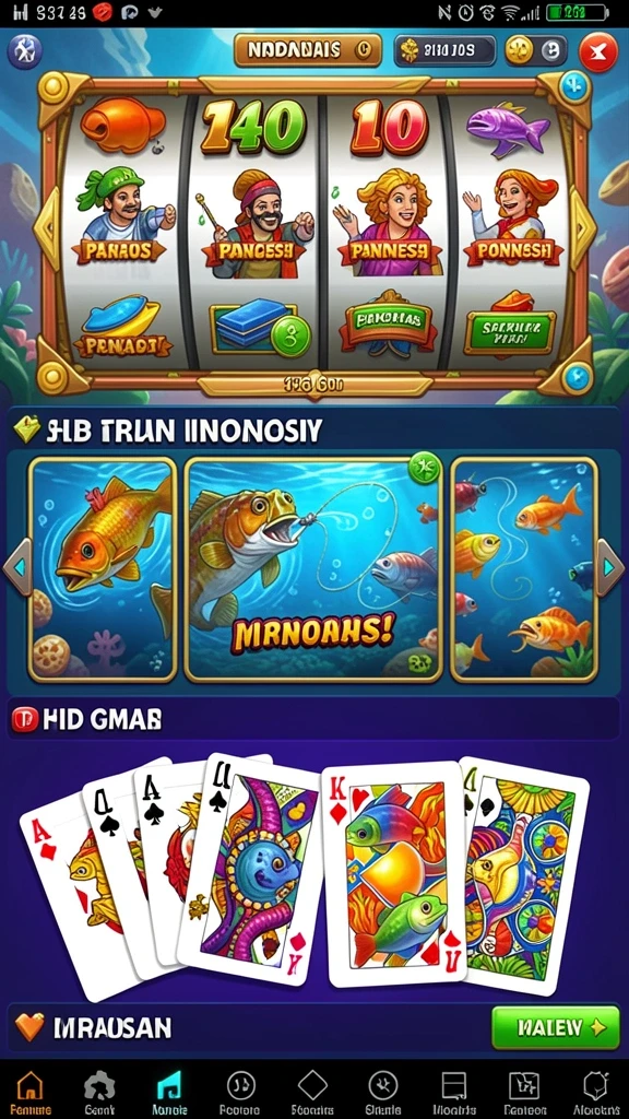 Screenshot dari momen pemenang dalam game.
