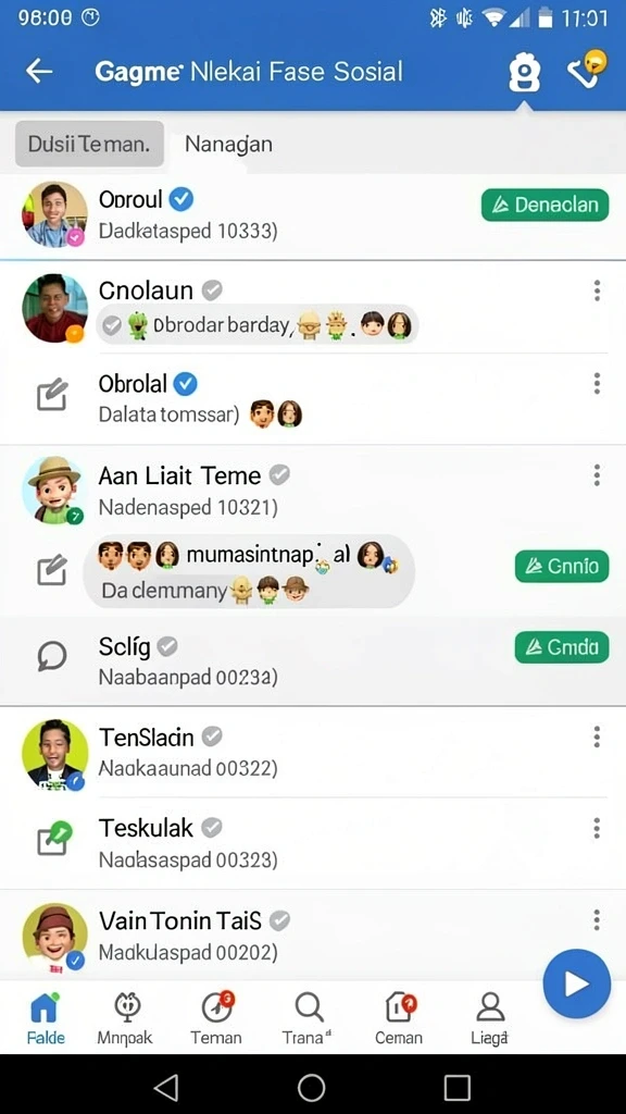 Screenshot level baru yang penuh tantangan dalam BOS5000.