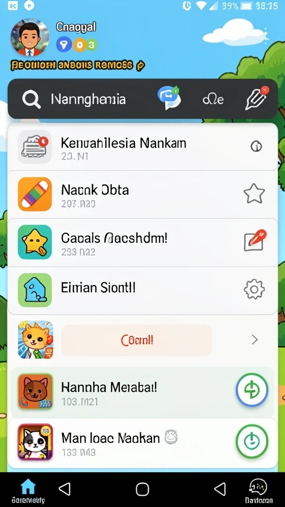 Gameplay yang seru dengan beragam tantangan.
