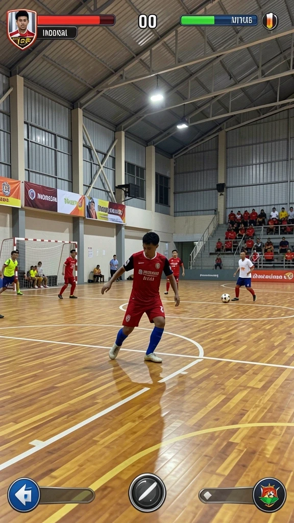 Fitur komunitas memungkinkan interaksi seru antar pemain.
