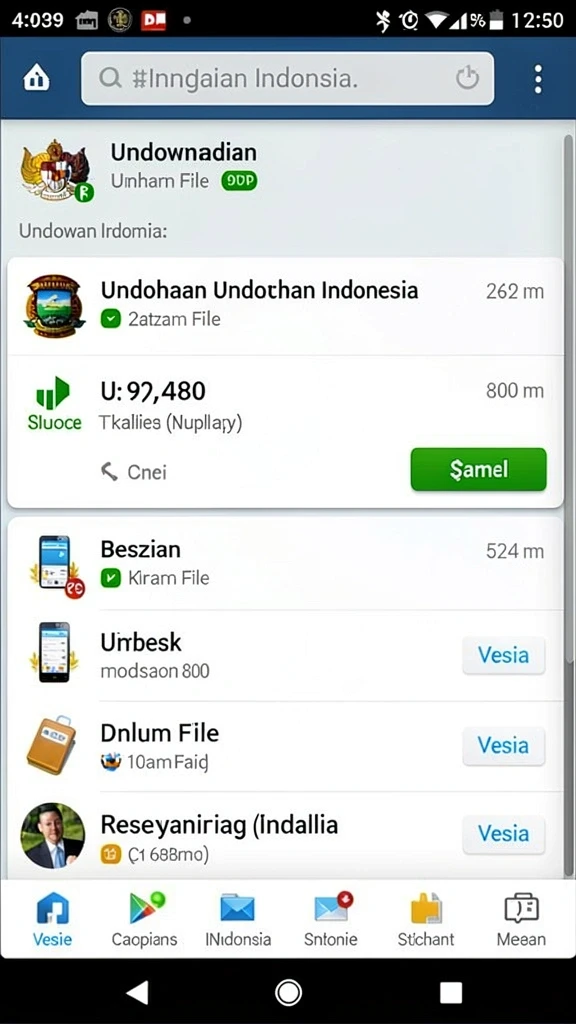 Screenshot dari turnamen dengan pemain aktif berkompetisi.