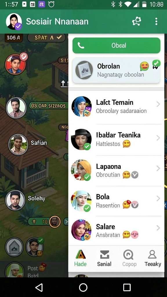 Tangkapan layar menampilkan item langka yang ditemukan.