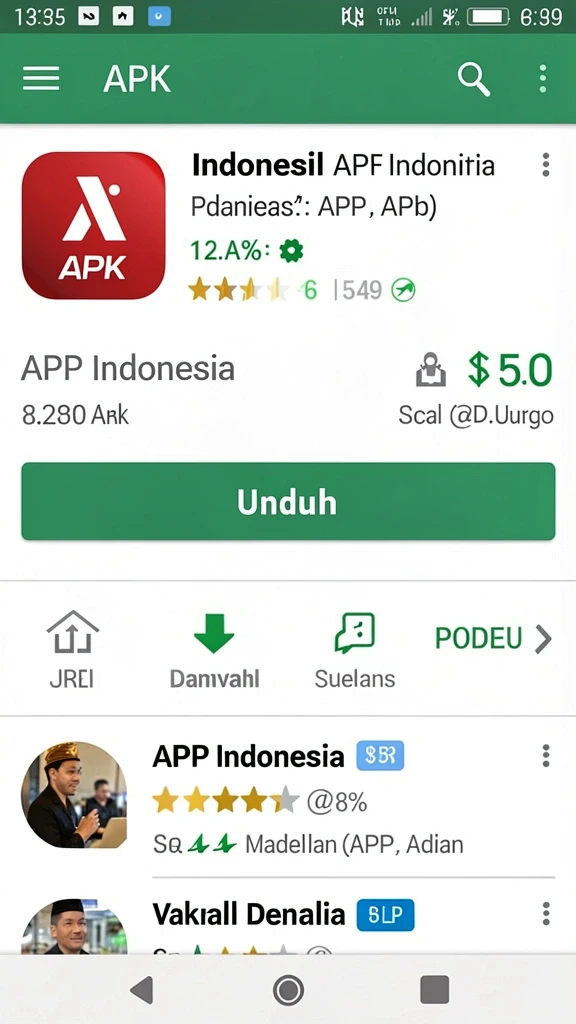Tampilan antarmuka yang menarik dan mudah dipahami.