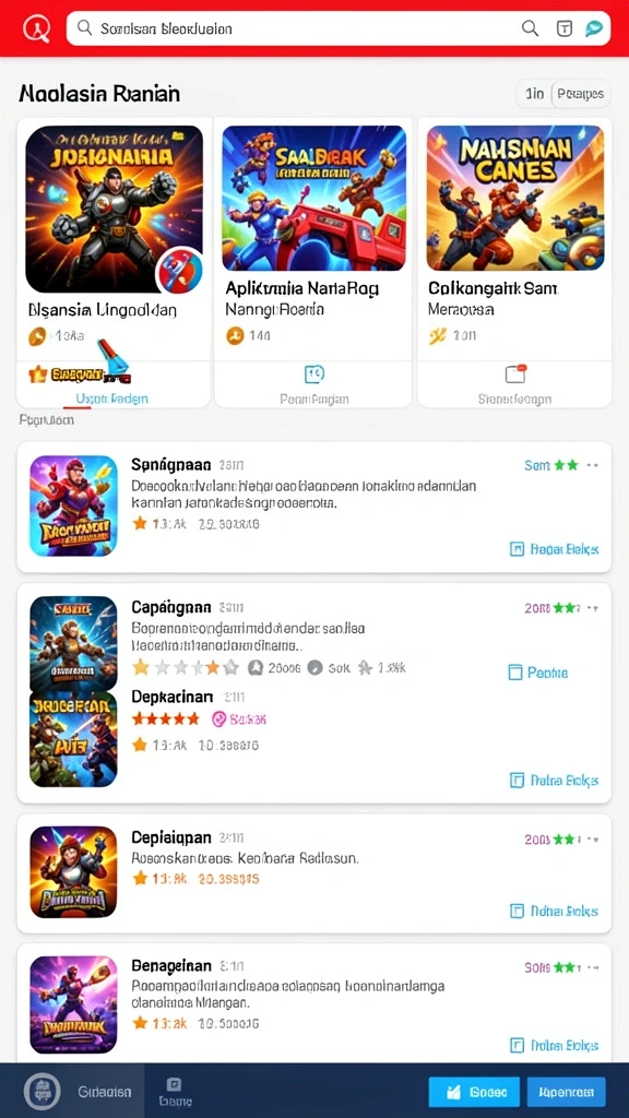 Kustomisasi karakter yang menarik dan bervariasi.