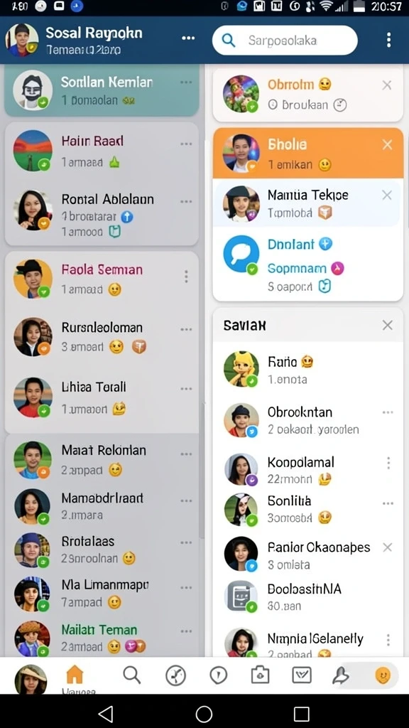 Karakter unik dengan kemampuan khusus yang menarik.