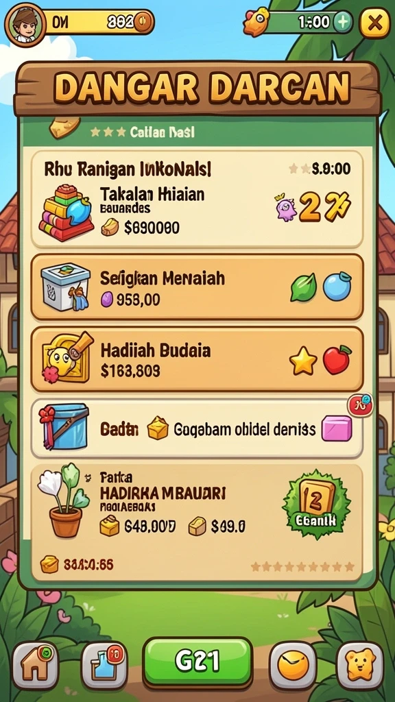 Tangkapan layar menampilkan fitur bonus putaran gratis yang menarik.
