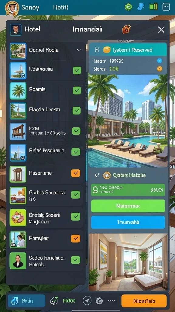 Beragam pilihan permainan judi online.
