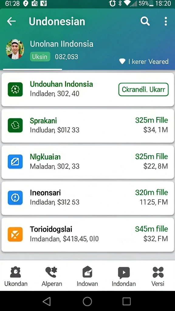 Grafis yang memukau dan warna yang cerah.