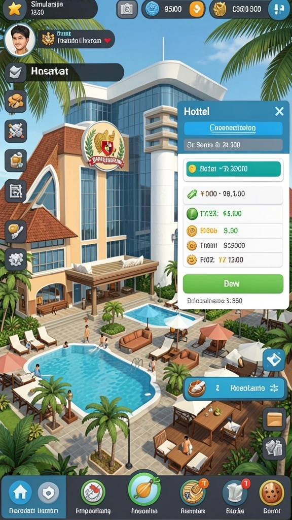Screenshot dari mode permainan yang menyenangkan dan interaktif.