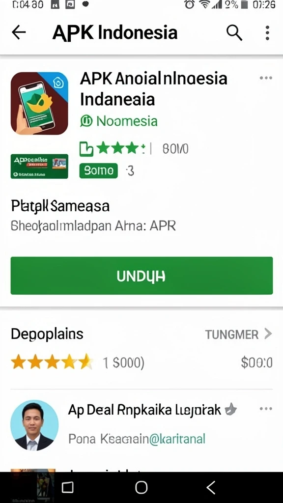 Antarmuka LK21 yang ramah pengguna.