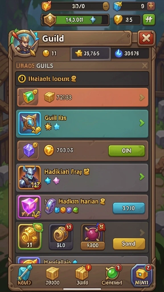 Screenshot mode permainan baru yang mengasyikkan.