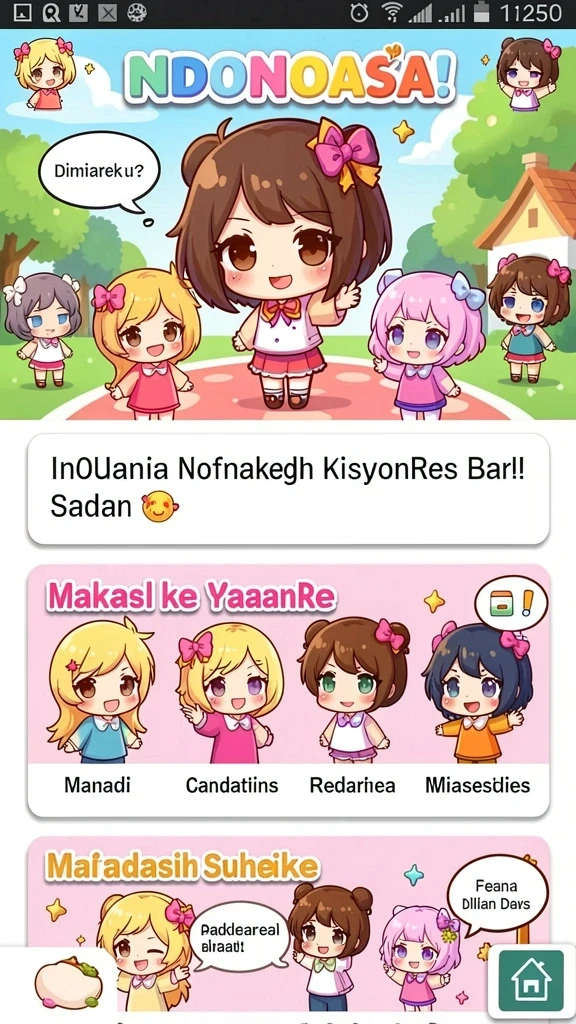 Tampilan antarmuka yang menarik dan mudah digunakan.