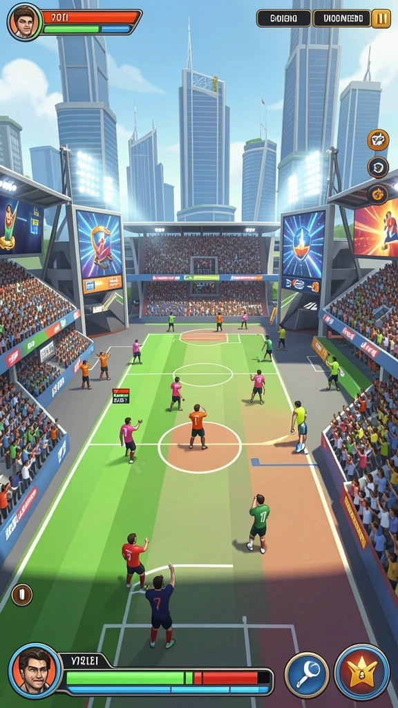 Interaksi multiplayer yang seru dengan teman-teman.