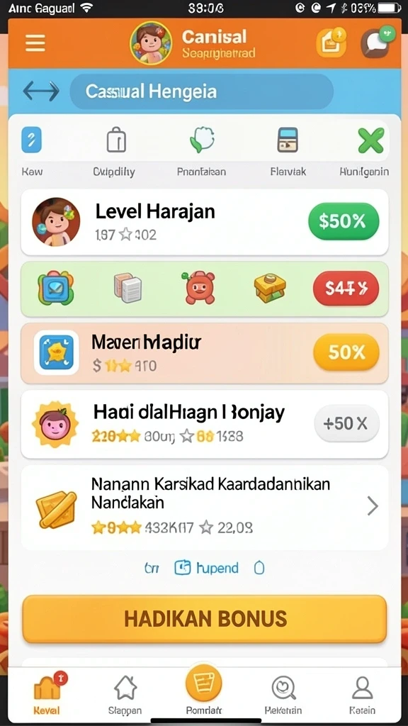 Bonus menarik untuk pengguna baru dan pengguna setia.