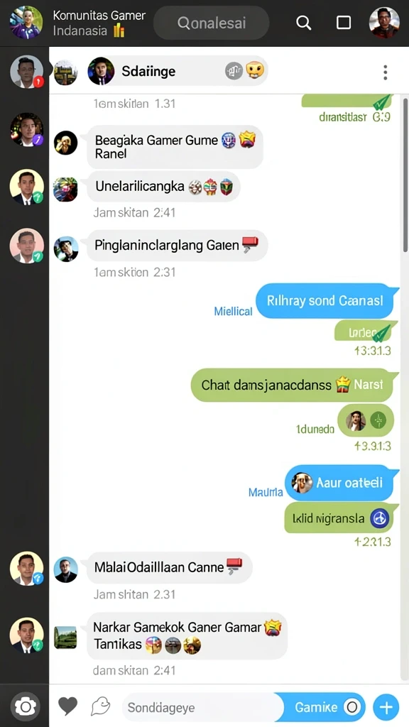 Screenshot menampilkan tantangan level yang menegangkan.
