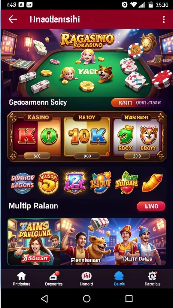 Fitur interaksi antar pemain yang seru.