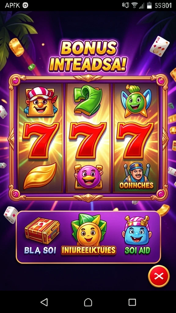 Screenshot memperlihatkan variasi permainan slot yang tersedia.