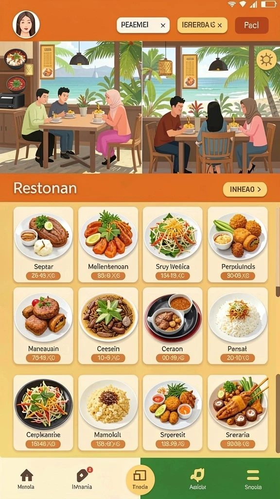 Berbagai mode permainan seru untuk semua level.