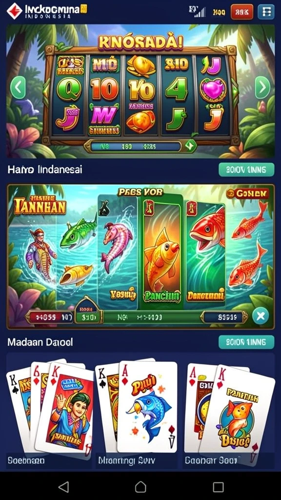 Ilustrasi aksi pertarungan pada saat bermain.