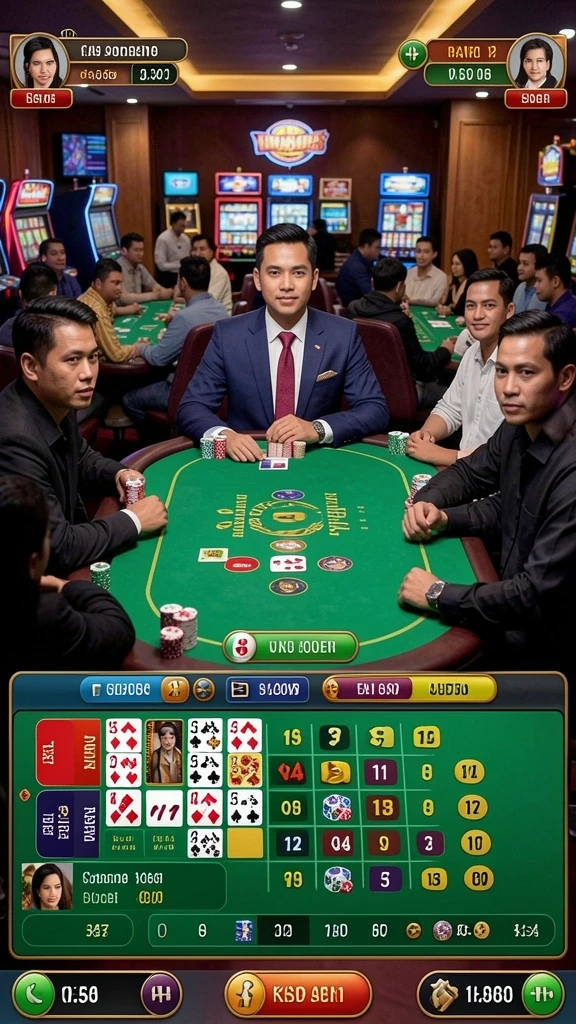 Tampilan menu utama yang menarik dan mudah dinavigasi.