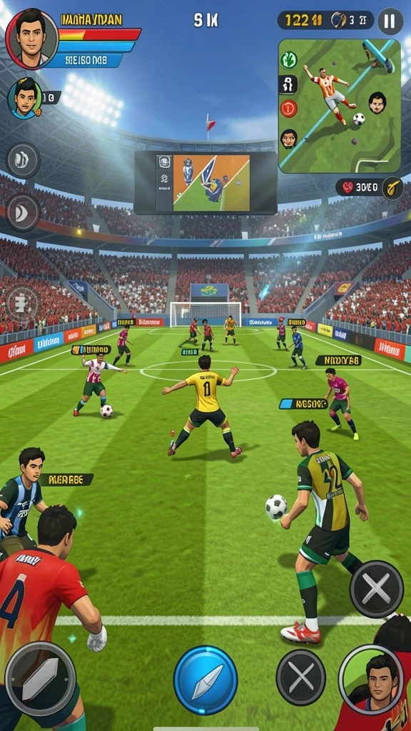 Gameplay yang seru dengan berbagai tantangan menarik.