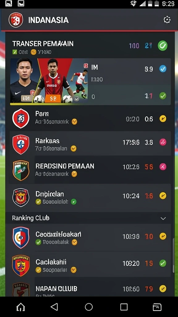 Tampilan antarmuka yang menarik dan mudah dinavigasi.
