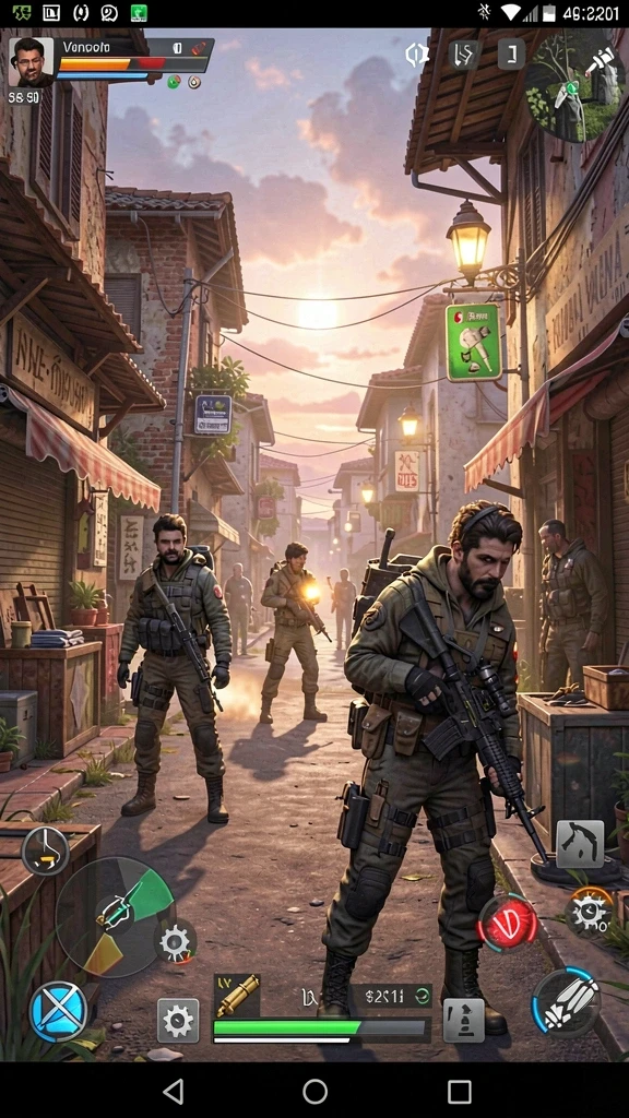 Mode multiplayer yang seru dan kompetitif.