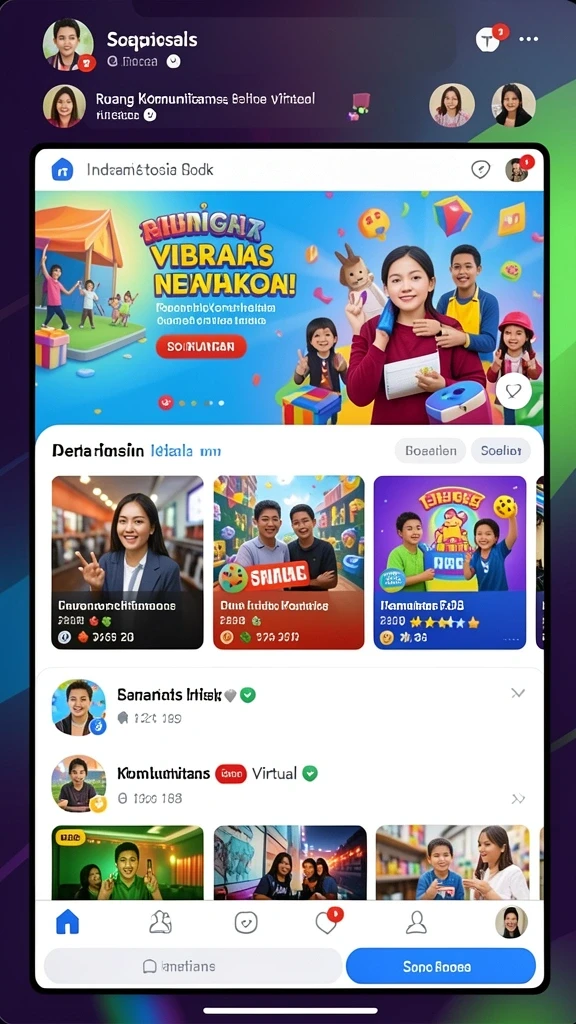 Grafis menawan dan fitur interaktif yang menarik.
