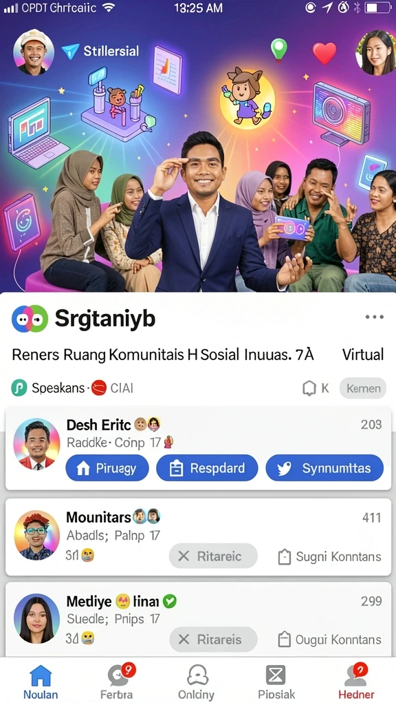 Tangkapan layar mode multiplayer yang seru untuk bermain bersama teman.