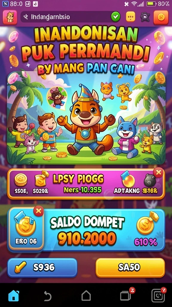 Berbagai permainan menarik dalam satu aplikasi.