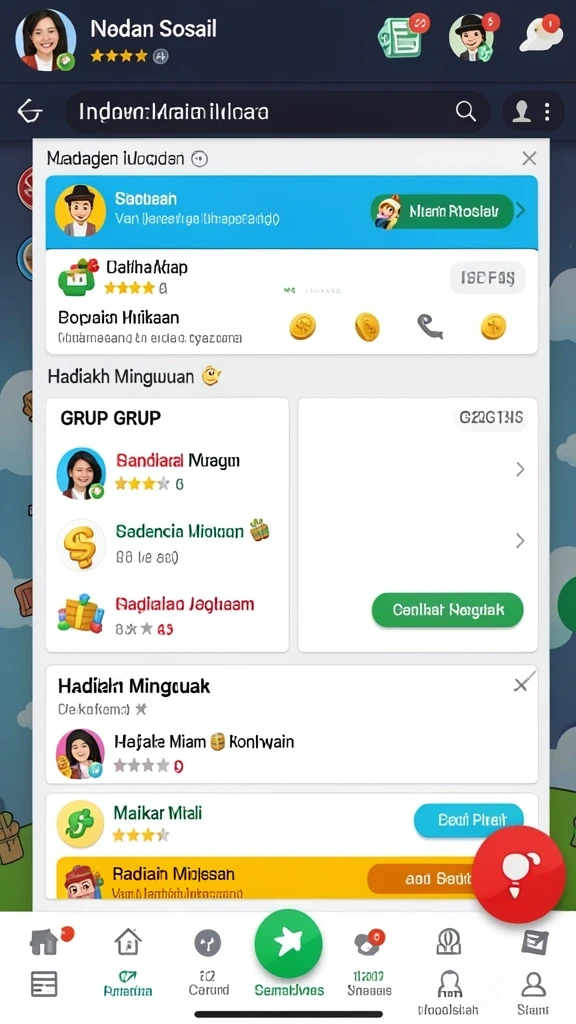 Screenshot saat pemain menjelajahi level baru yang seru.