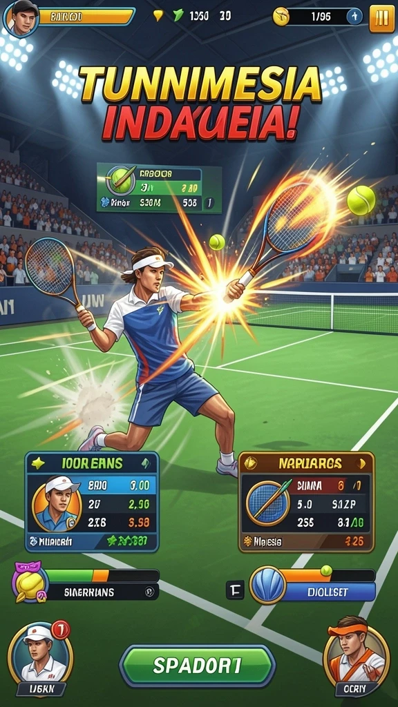 Tangkapan layar memperlihatkan mode multiplayer yang kompetitif.