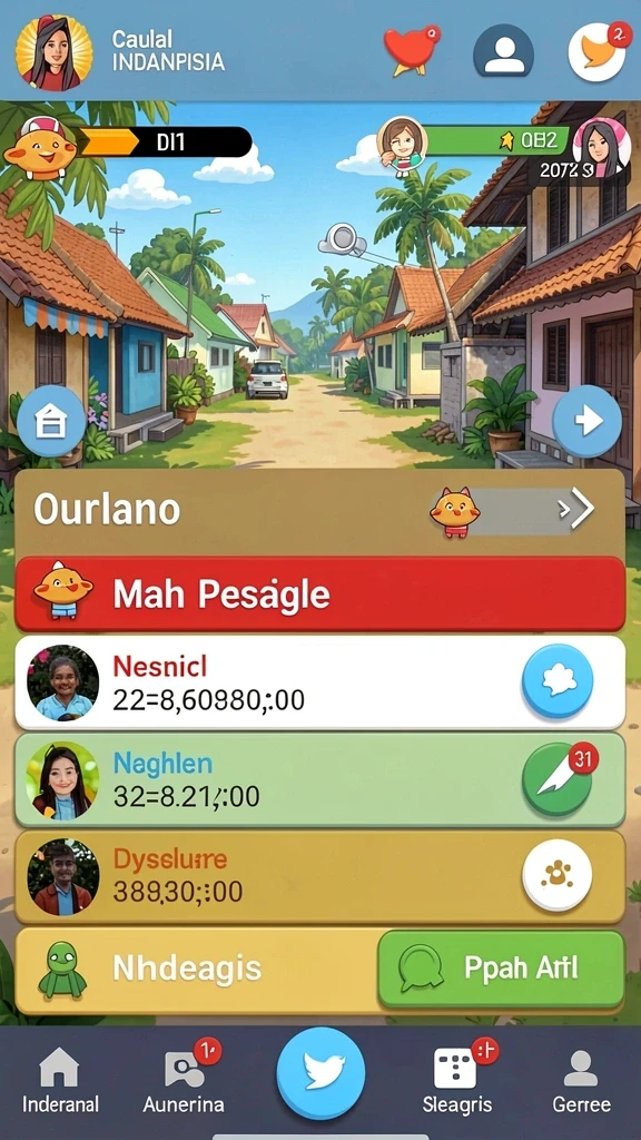Mode multiplayer yang menyenangkan dan kompetitif.
