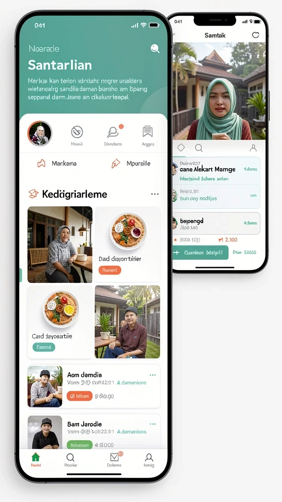 Tampilan antarmuka yang ramah pengguna.