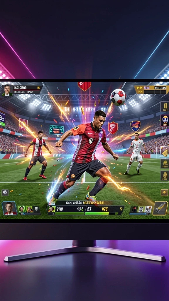 Fitur live streaming untuk mengikuti pertandingan secara langsung.